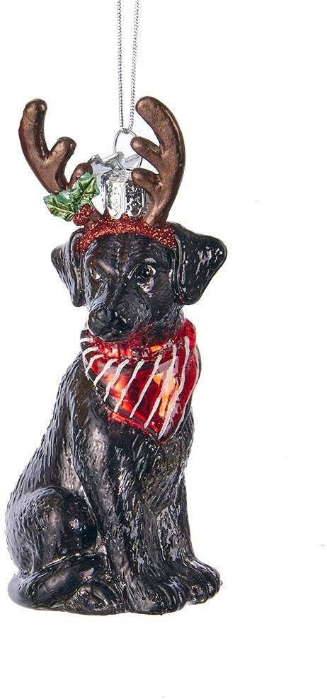 Black Labrador Retriever Noble Gems Ornament