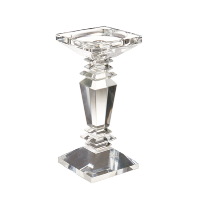 Crystal Pillar Candle Holder V080