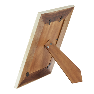 PF062 Wooden & Bone Photo Frame