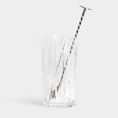City Mixing Glass w/Bar Spoon