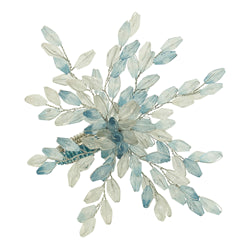 Beaded Flower Napkin Ring