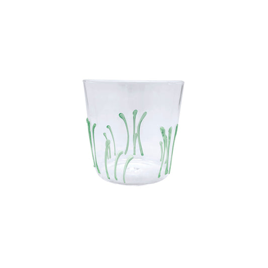 Applique Set of 4 Green Seagrass DOF Glasses