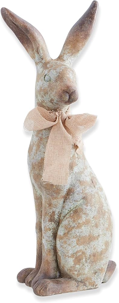 Tan Rabbit Standing w/Head Right 24 inch