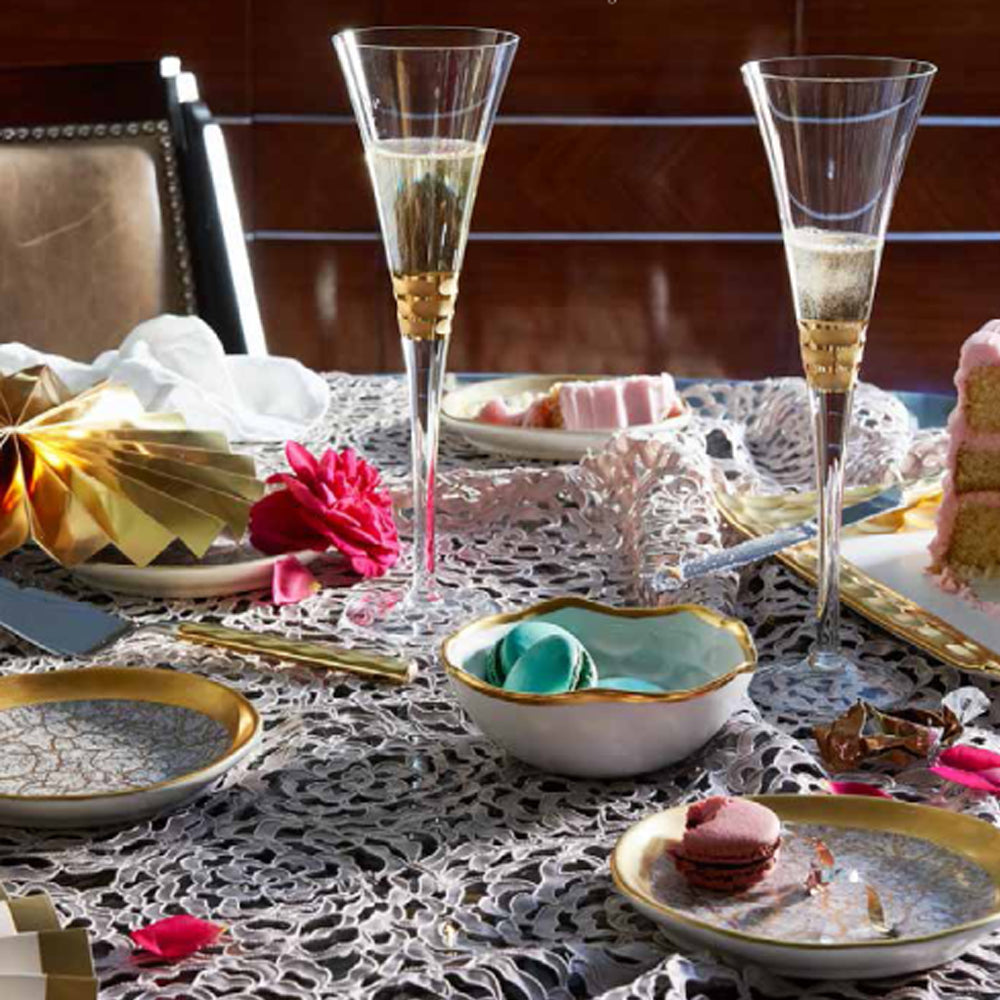 Truro Gold S/2 Toasting Flutes