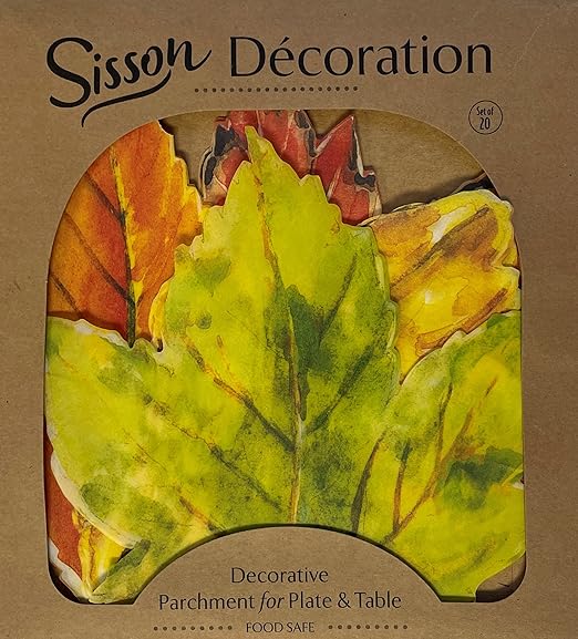 Grape Variety Leaves Parchment Set/20