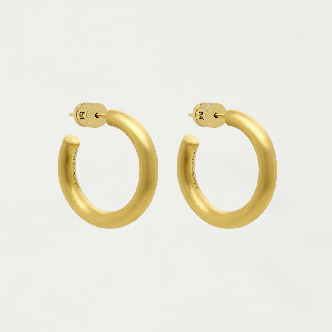 Small Gold Dune Hoops