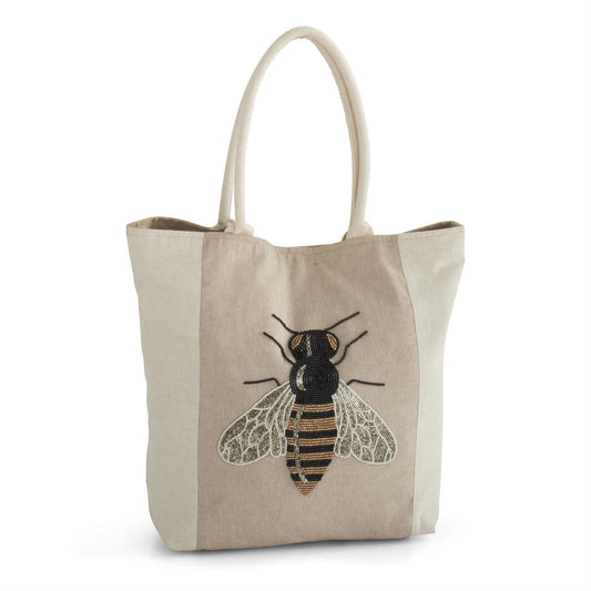 Bee Embellished Bumble Bee Tote