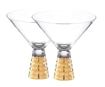 Truro Gold Martini Set of 2