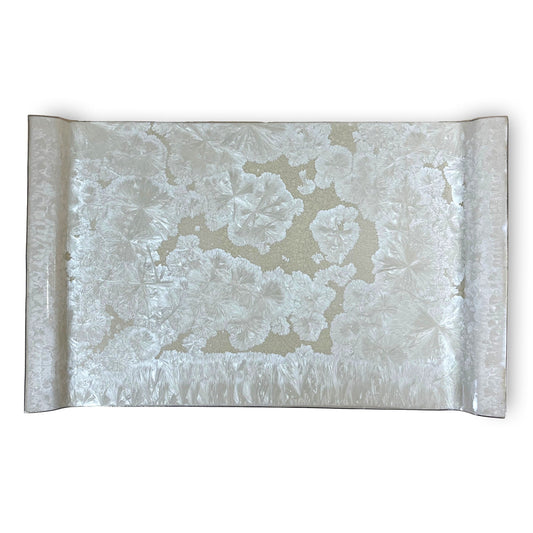 Borealis Lg Handled Tray White