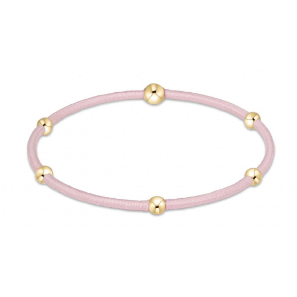 Essentials Light Pink Elastic
