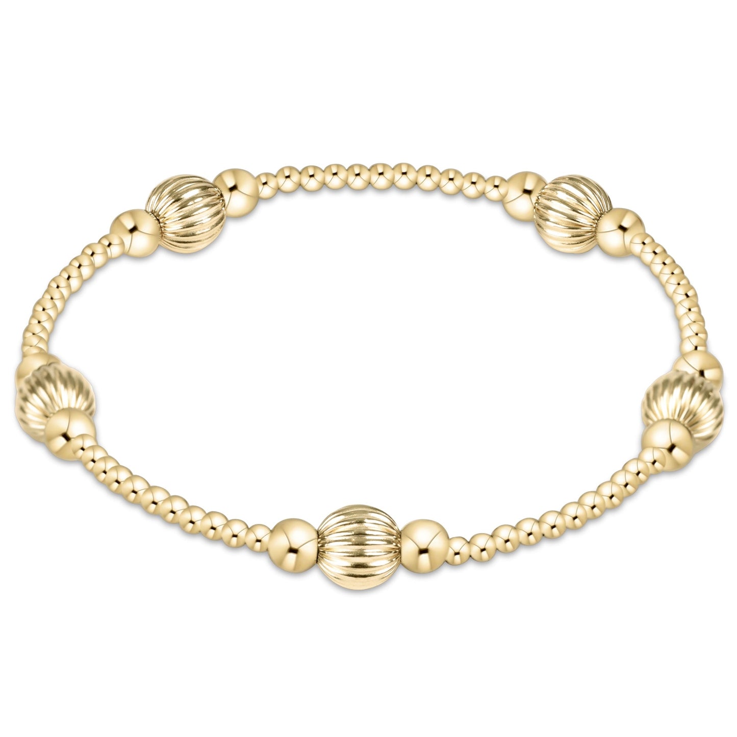 Purpose Dignity 6mm Bead Bracelet - Gold