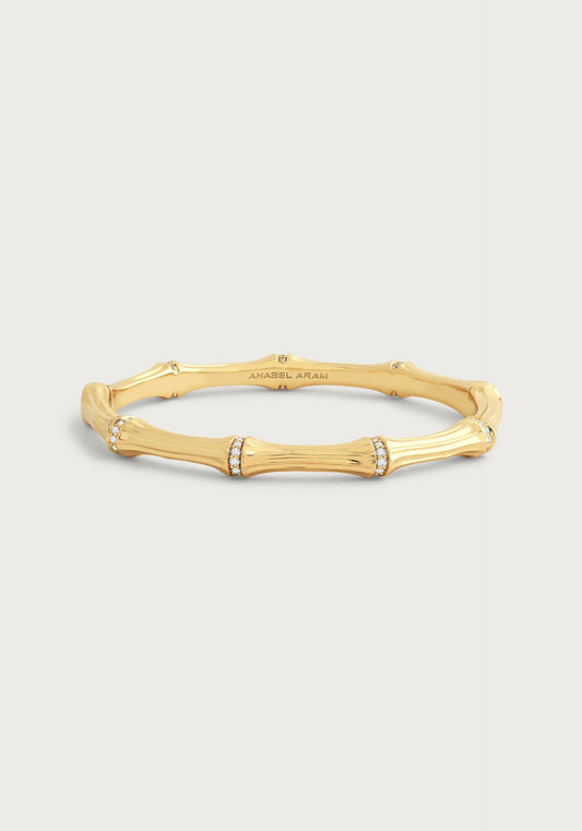 Bamboo Hinged Bangle Anabel Aram