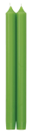 Spring Grn Duet Candle 10" Pair