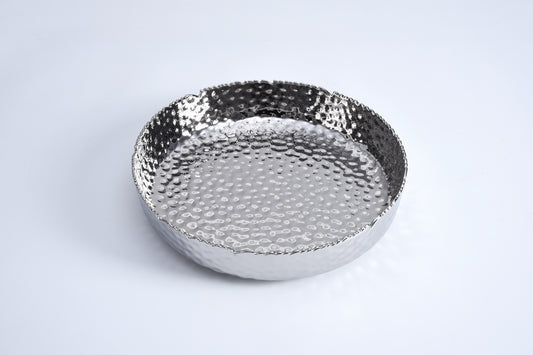 Millenium XL Shallow Silver Bowl