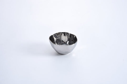 Thin & Simple Silver Snack Bowl