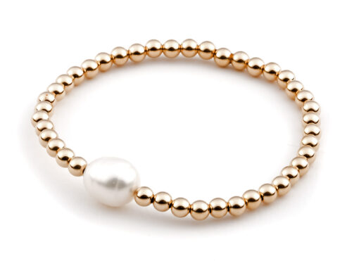 Coco Pearl Black & White Bracelet