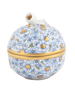 Openwork Ball w/Bud Blue/White