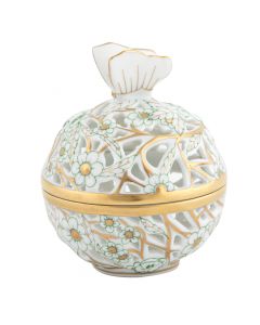 Openwork Ball w/Butterfly-Green