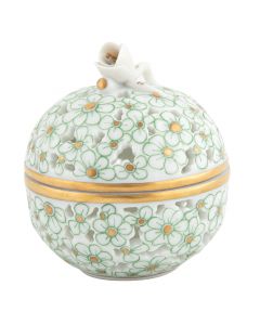 Openwork Ball w/Bud - Green