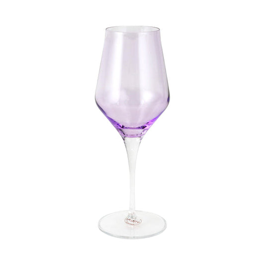 Contessa Lilac Water Glass-9.5"H, 11oz