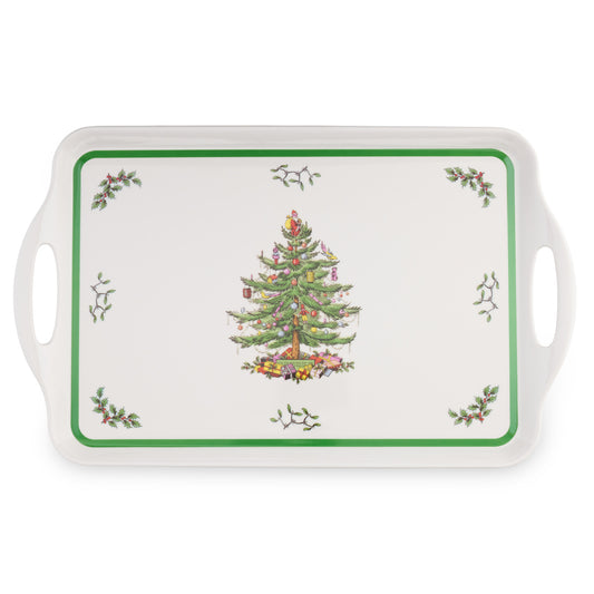 Christmas Tree Melamine Large Tray