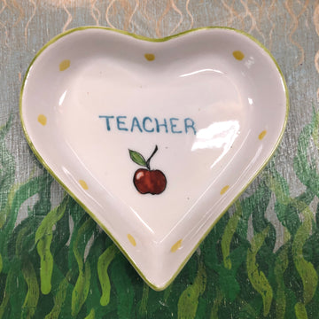 Heart Teacher Dish