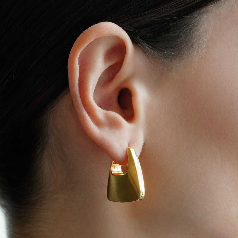Oslo Hinged Hoop Earrings