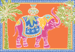 Royal Elephant Eday Blank Card