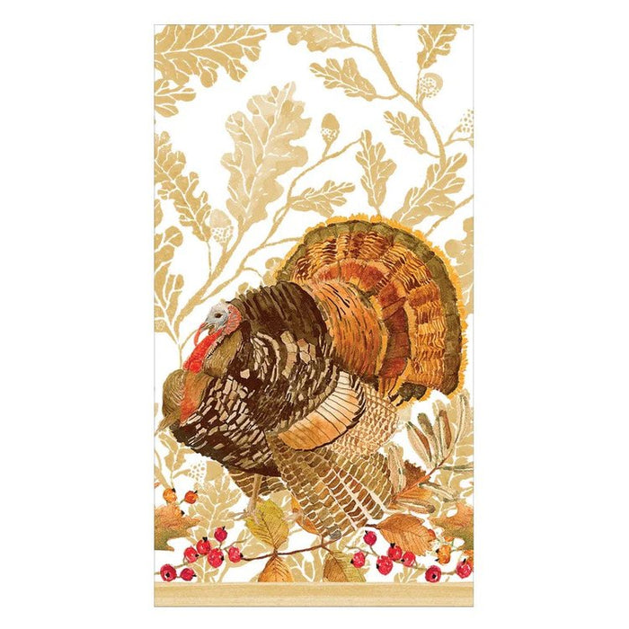 Woodland Turkey Guest Towel