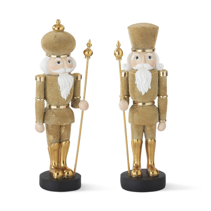 Resin Gold Faux Beaded Soldier