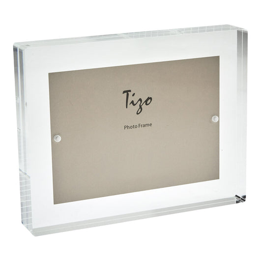 Lucite Floating Block Frame