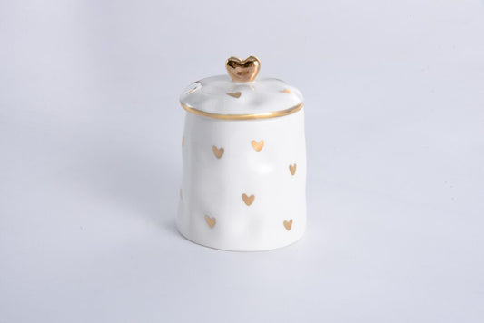 Heart to Heart Covered Sugar Bowl