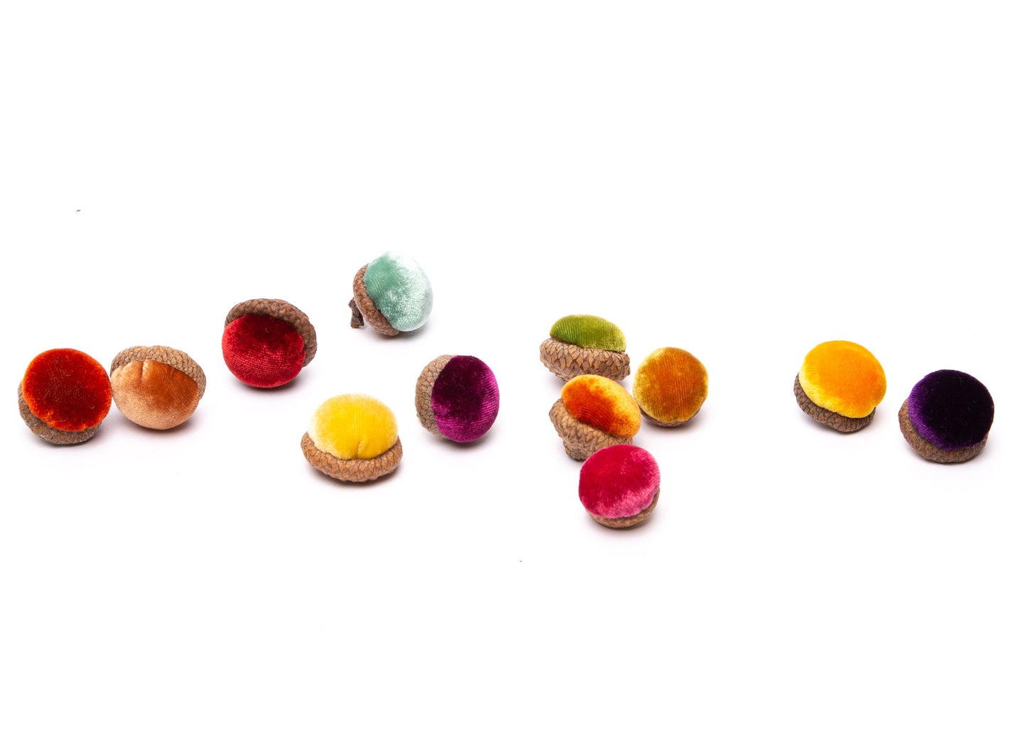 Velvet Fall Acorns - 6 pack by Hot Skwash