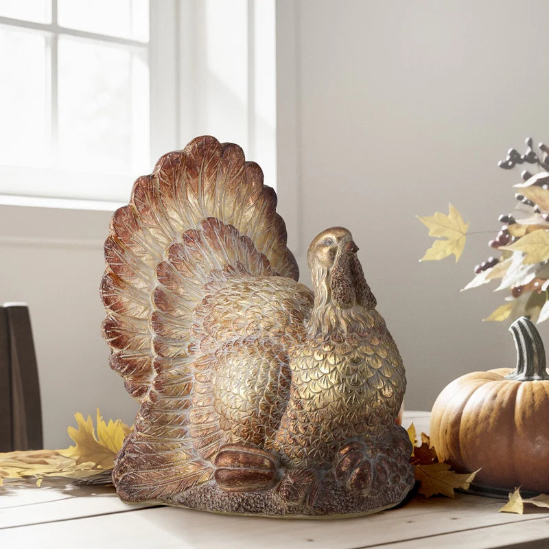 23" Resin Harvest Turkey