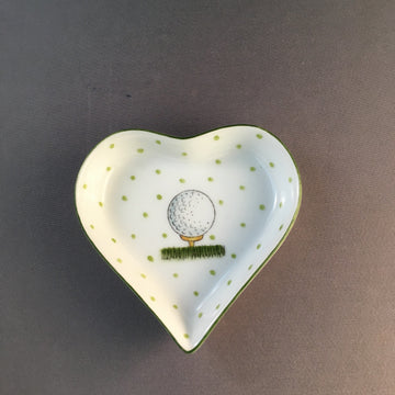 Heart Golf Ball Dish