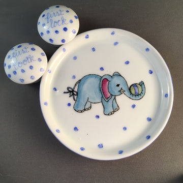 S/3 Tooth and Lock Box with Dish