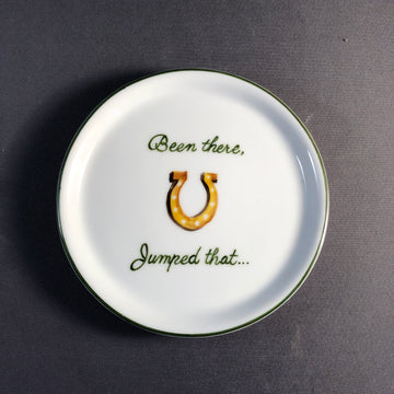 Horse Shoe Coaster "Been there, jumped that"