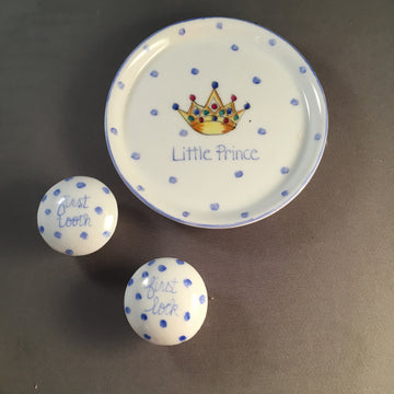 S/3 Tooth and Lock Box with Dish