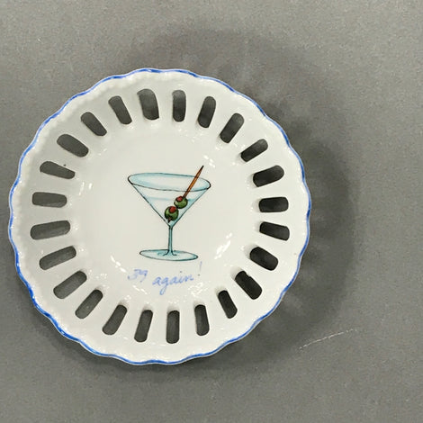 Martini "39 again" Keepsake dish