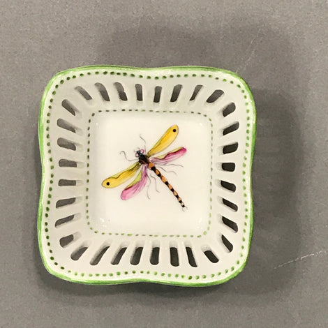 Dragonfly Small Square Keepsake dish/jewelry dish