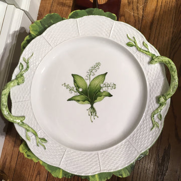 Large Lily of the Valley Plate