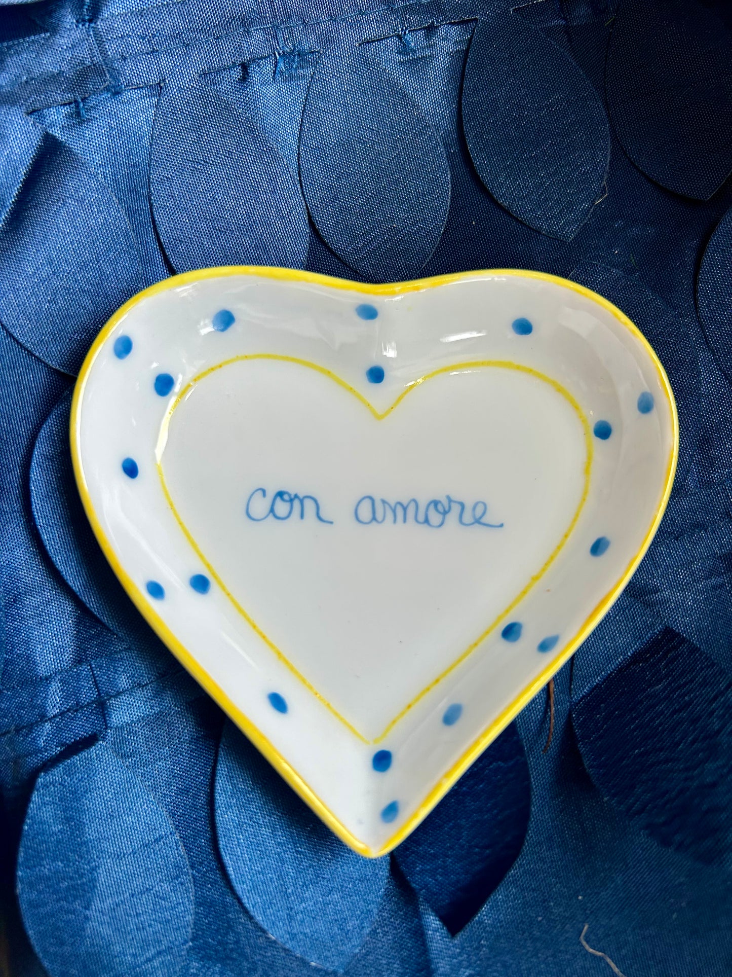 con amore Heart Dish