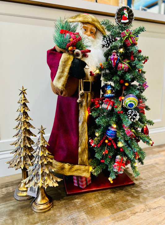 Santa Tree Large With Lights
