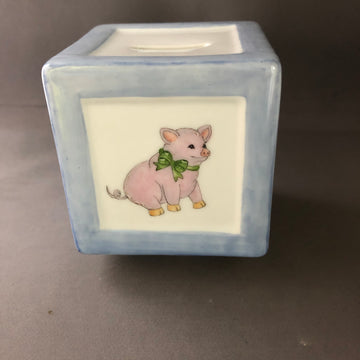 Piggy Bank Bloc Porcelain Assorted Design
