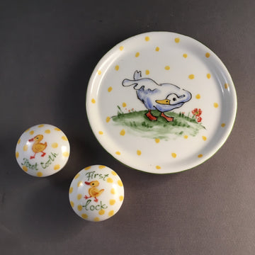 S/3 Tooth and Lock Box with Dish