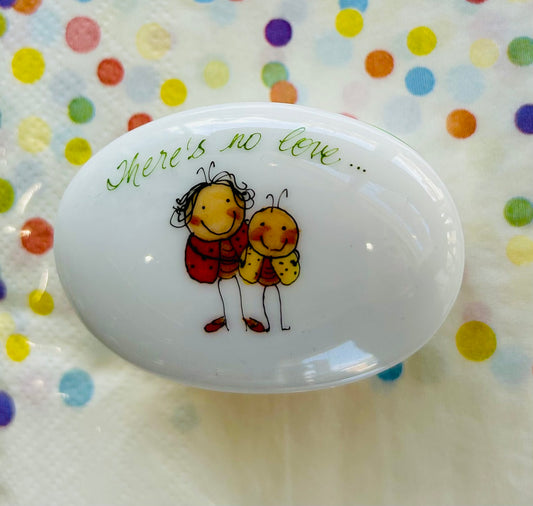 There's No Love Like a Mother's Love Oval Box