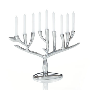 Judaica - Tree of Life Menorah