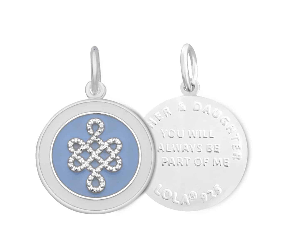 Mother & Daughter Enamel Pendant