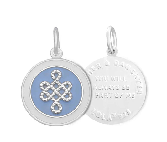 Mother & Daughter Enamel Pendant