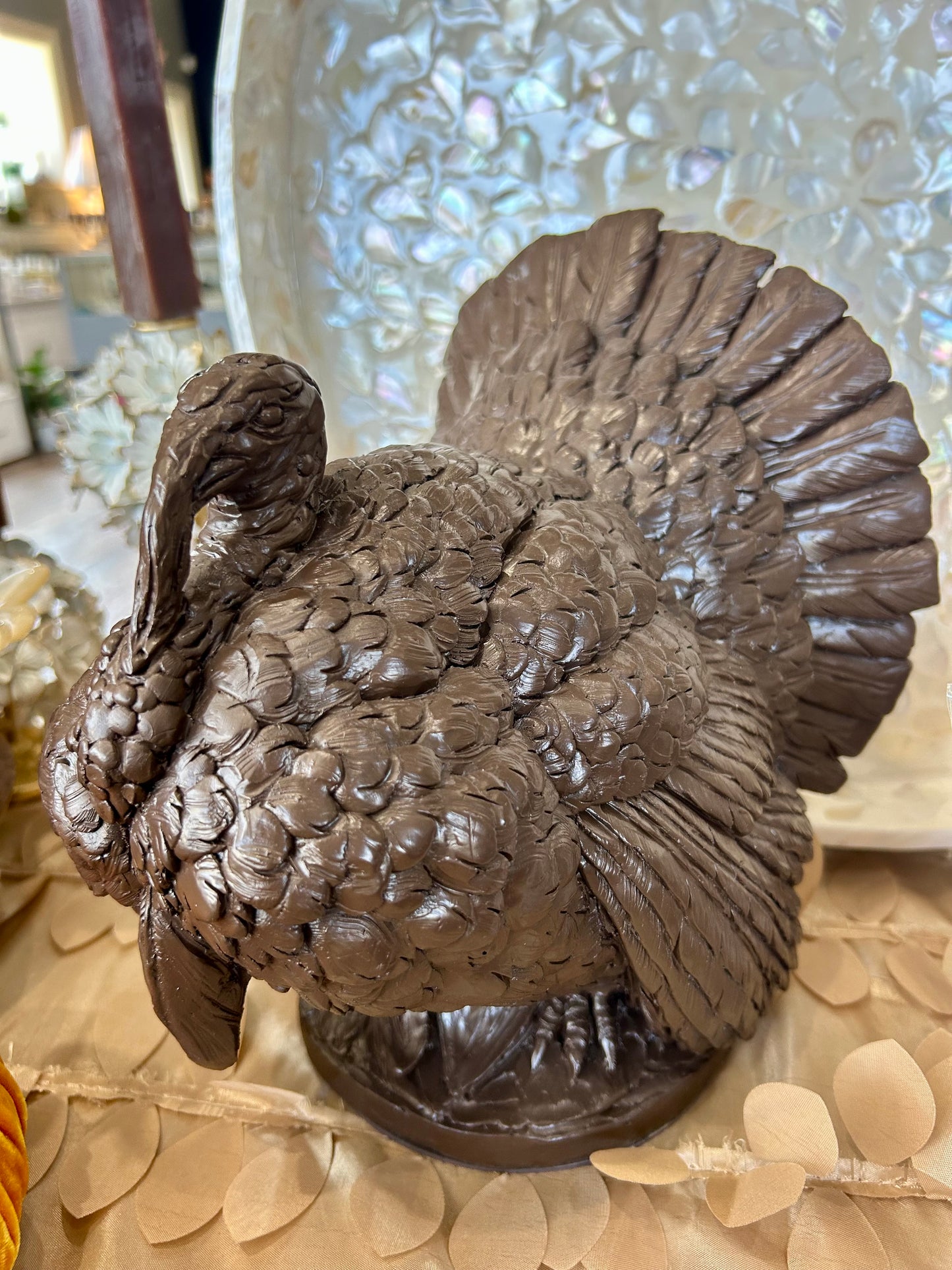 Chocolate Turkey Decor